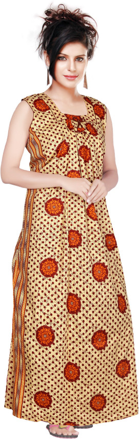 Sleeveless cotton nighty flipkart Clearance