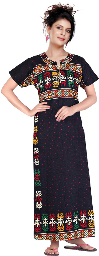 cotton nighty online flipkart
