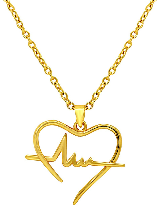 mahi Heart Beats Gold-plated Alloy 
