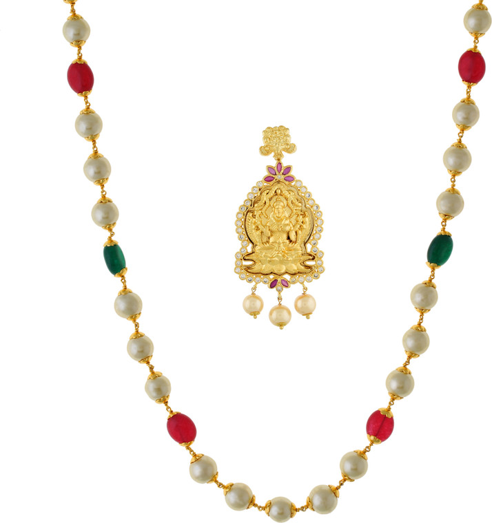 Vama Fashions Devi Lakshmi Pendant with 