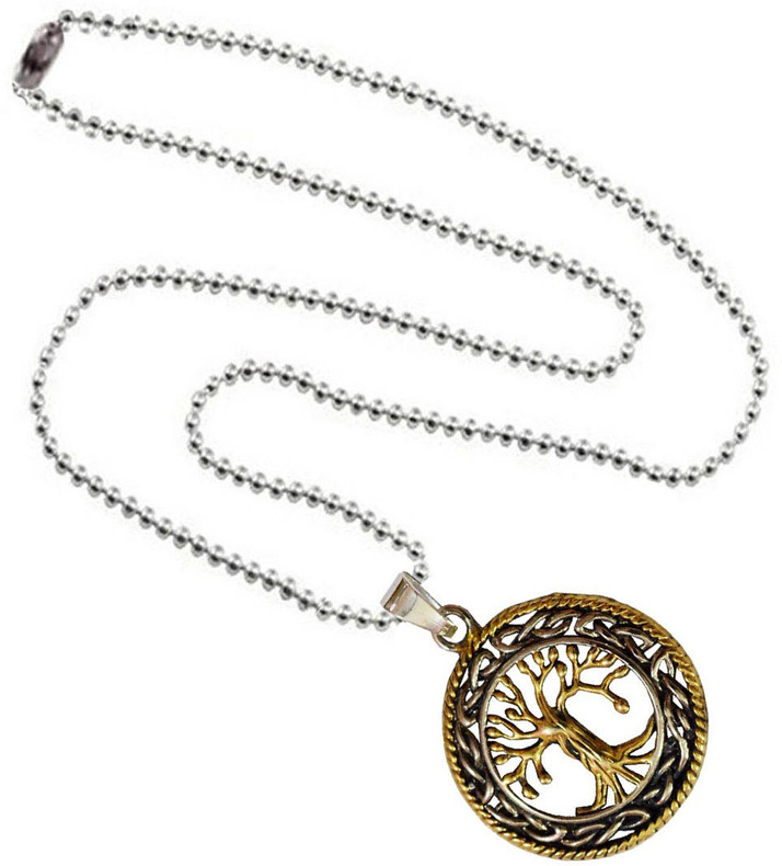 Necklace Hollow Family Tree Charm 