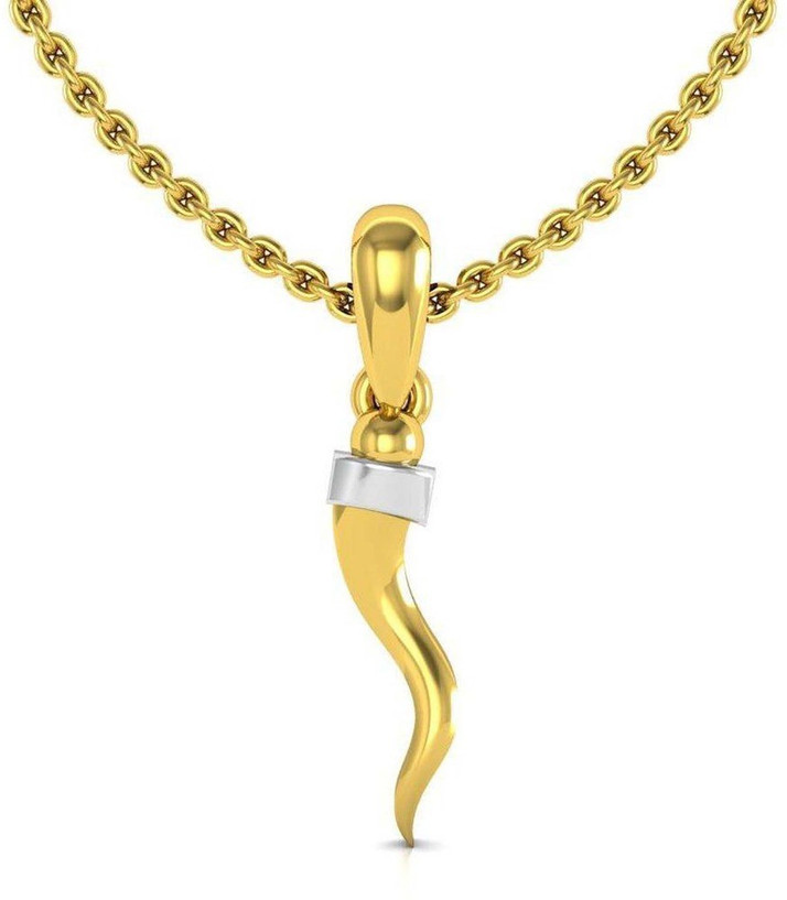 avsar Payal Yellow Gold Pendant Price 