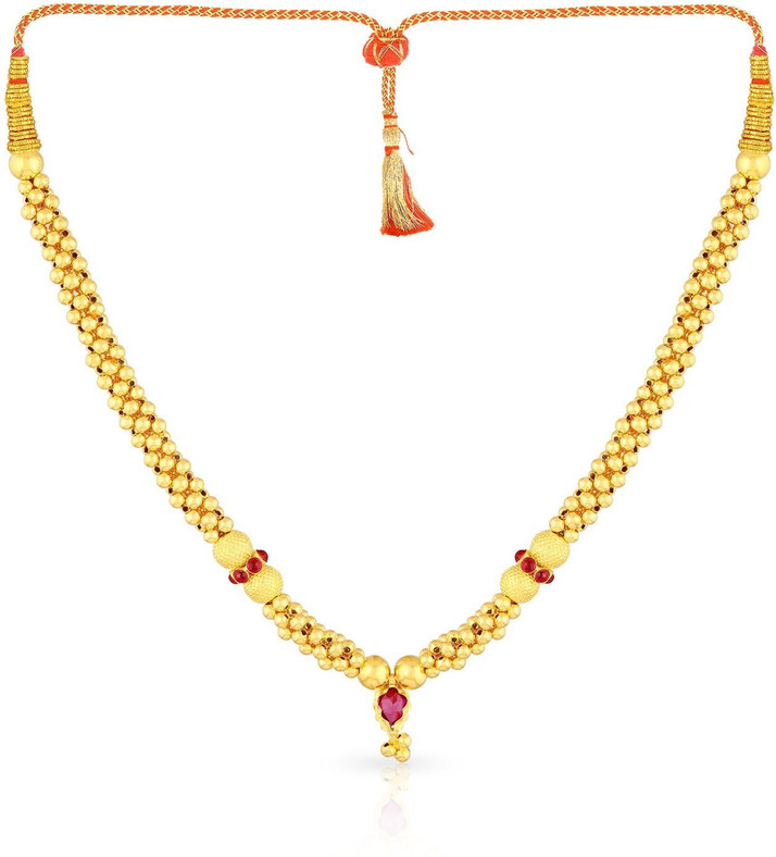 MALABAR GOLD \u0026 DIAMONDS NNKTH018 Collar 