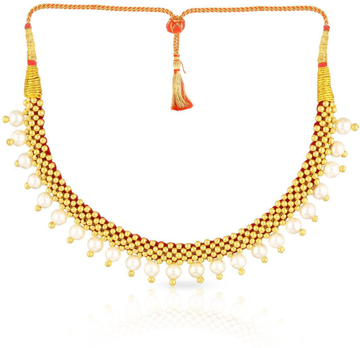 MALABAR GOLD \u0026 DIAMONDS NNKTH008 Collar 