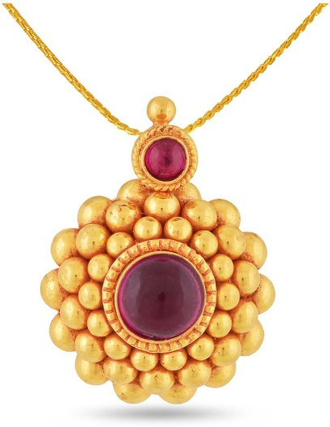 P.N.Gadgil Jewellers Thushi 22kt Yellow 