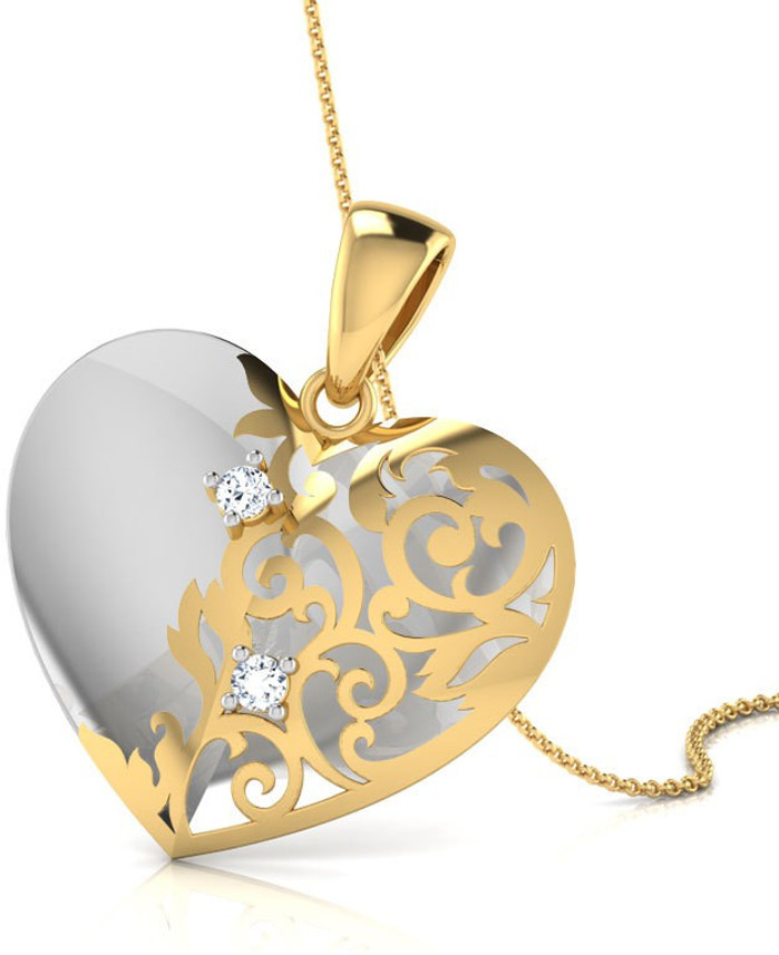 Wrap 18kt Diamond Yellow Gold Pendant 