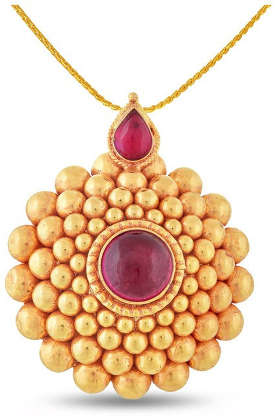 P.N.Gadgil Jewellers Thushi 22kt Yellow 