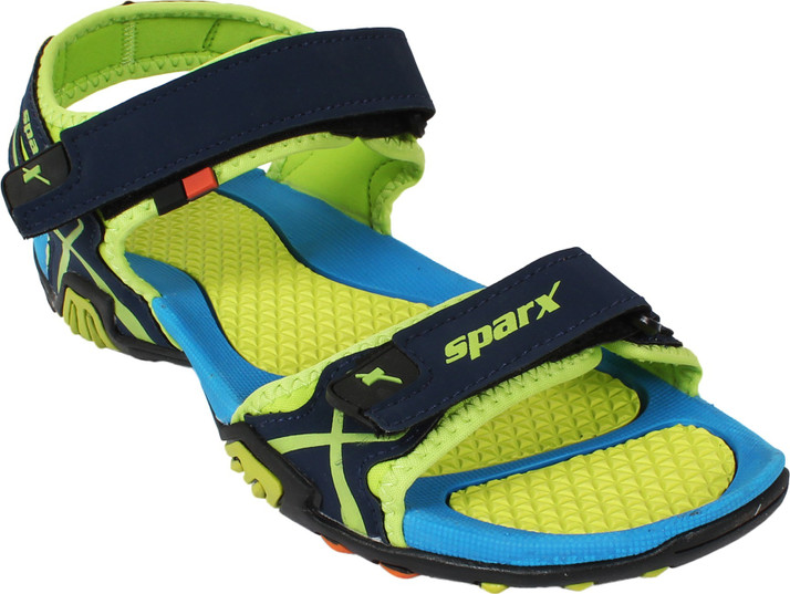 sparx sandals green colour