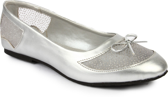 cheap silver flats