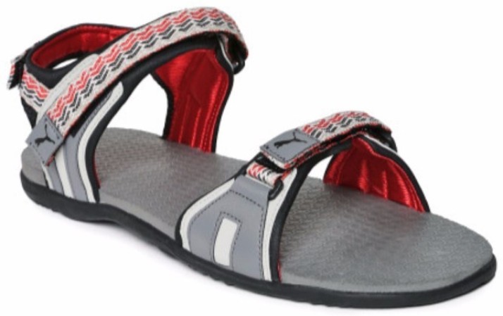 puma buckle sandals