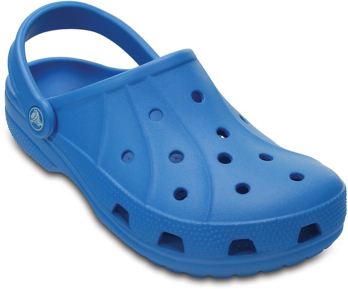 crocs men blue clogs