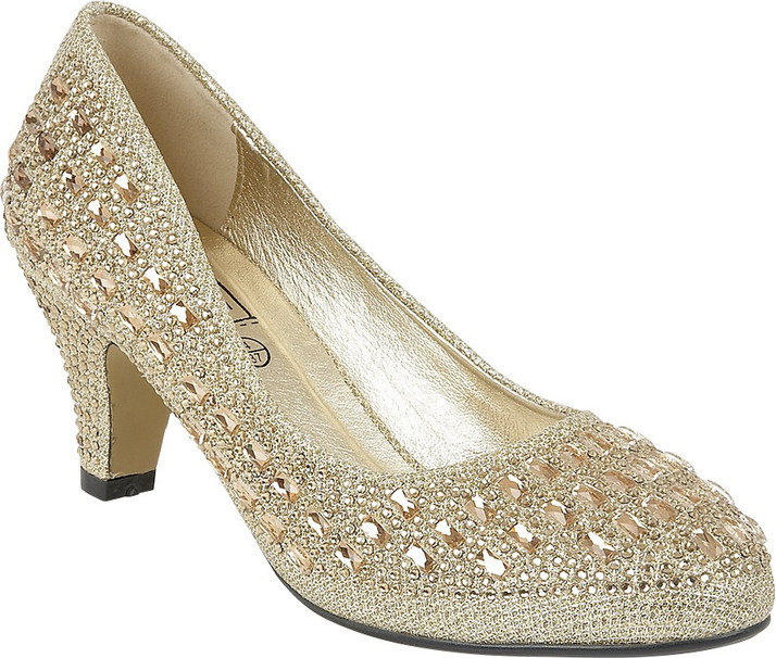 Buy gold heels online clearance