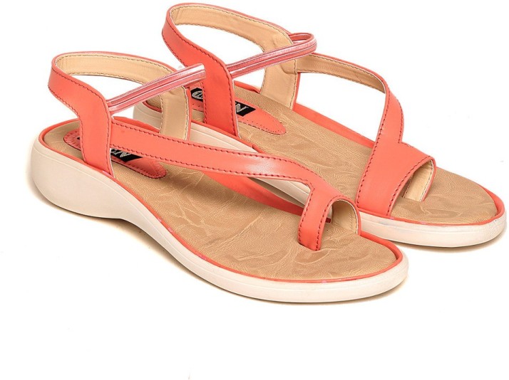 TEN Women Orange Sandals - Buy Orange 