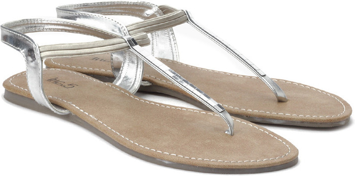 Inc.5 Women Women Silver Flats - Buy 