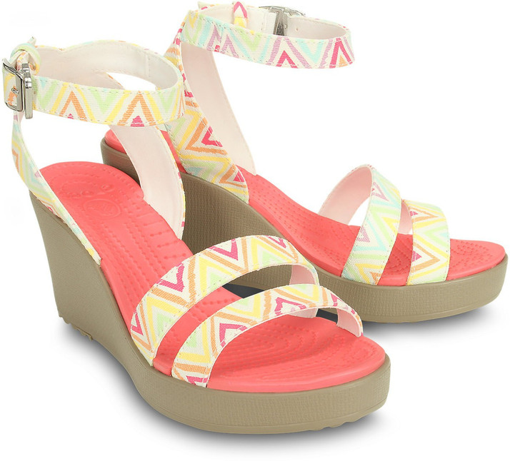 CROCS Women Multicolor Wedges - Buy 