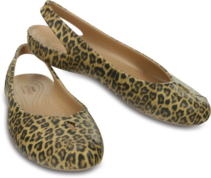 leopard skin crocs