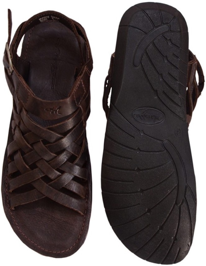 mardi gras leather sandals