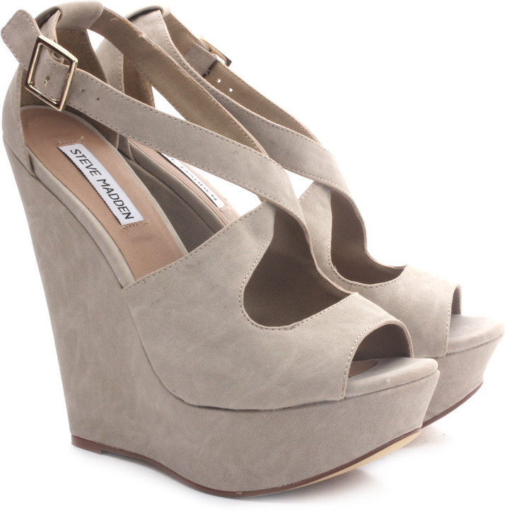bone colored wedges