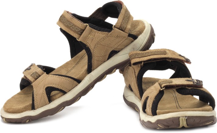 Woodland Men Brown Sports Sandals - Buy 