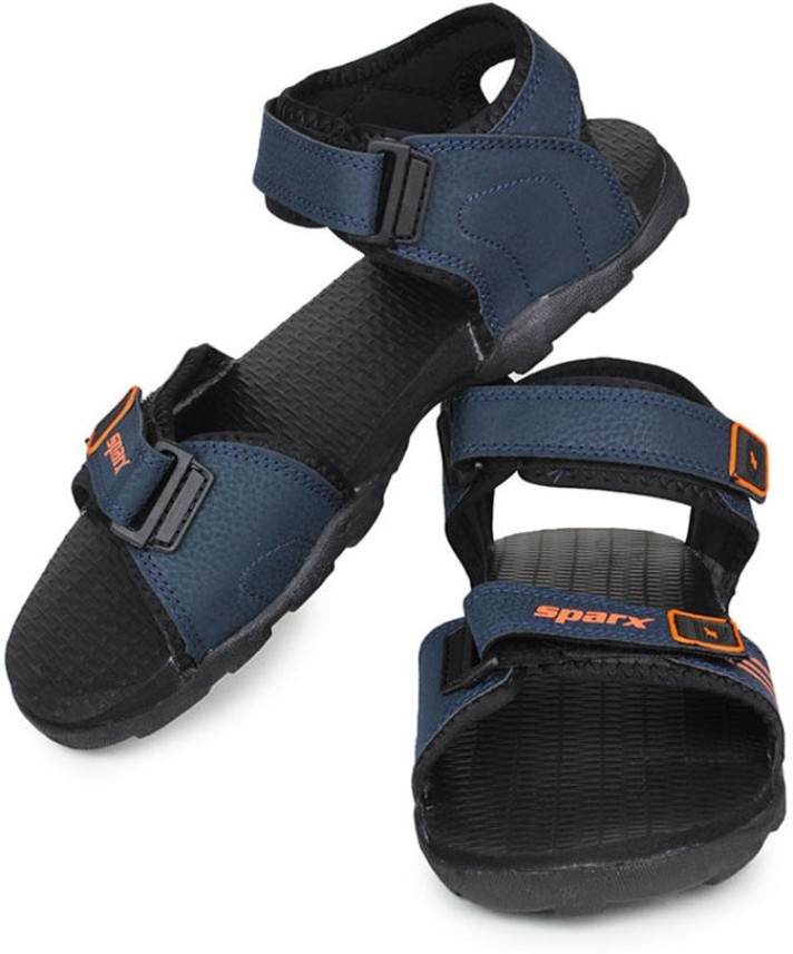 sparx navy blue sandals