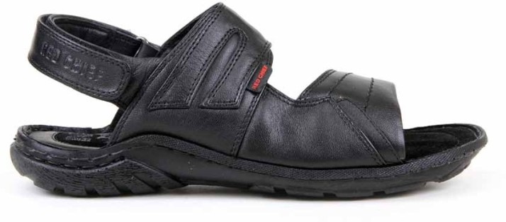 red chief sandal black