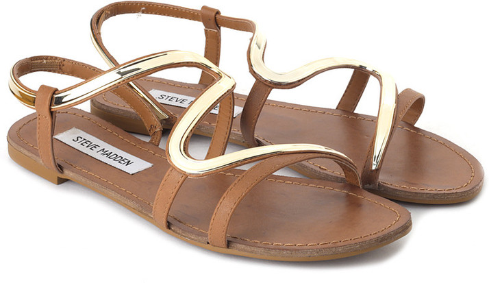steve madden gold flats