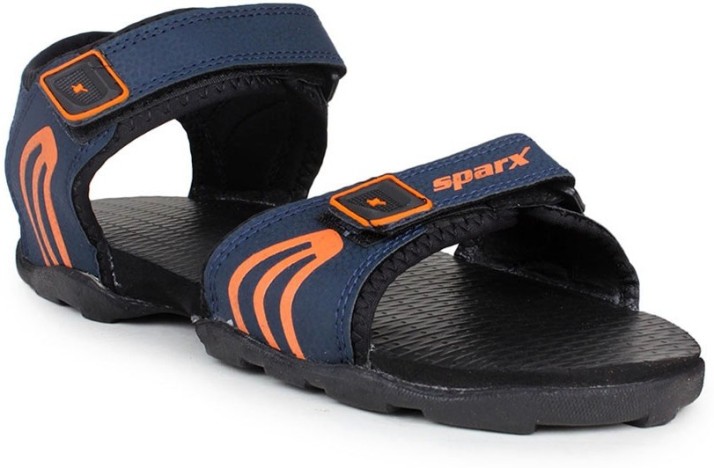 Sparx Men Blue, Orange Sports Sandals 