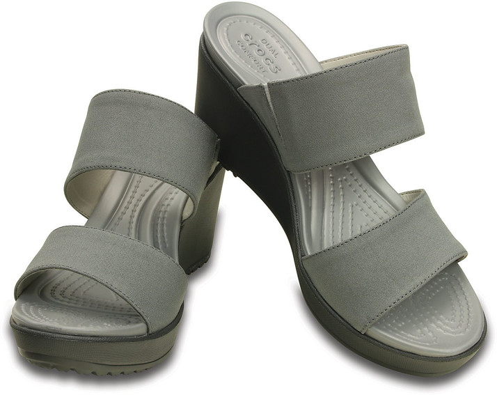 crocs womens wedges