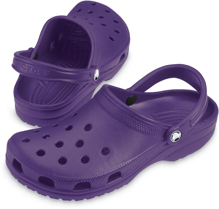 purple crocs for men