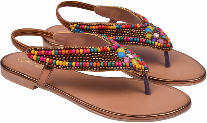 flat sandals in flipkart