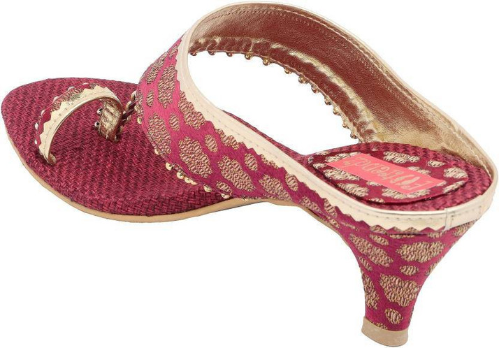 gold pink heels