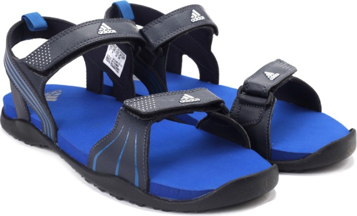 adidas sandals men blue