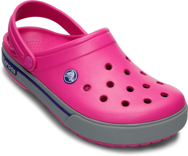 12836-6Q6 Color Crocs Men Pink Clogs 