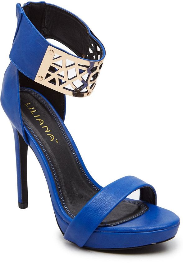 dark blue heels