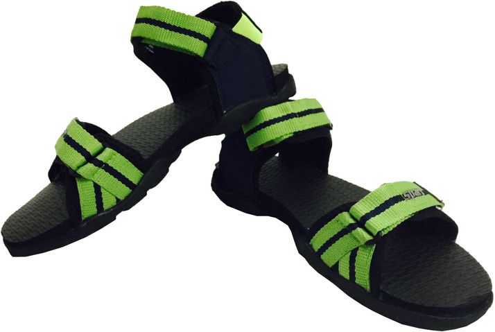 sparx sandals green colour