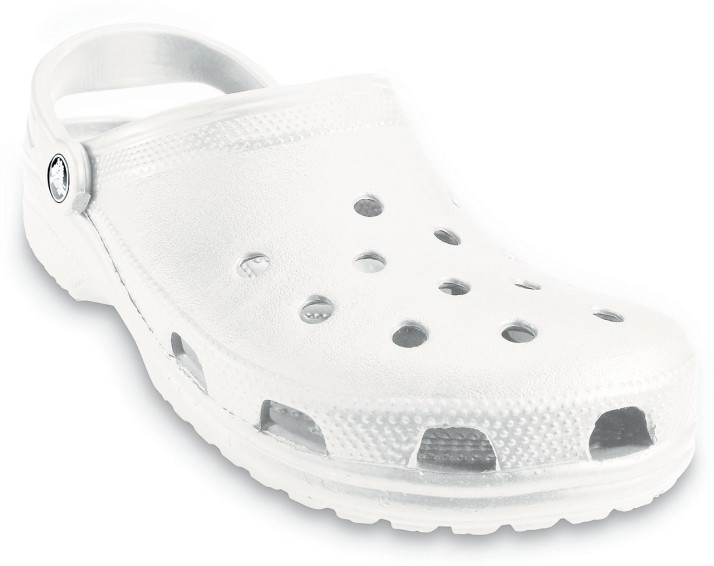 womens white crocs size 6
