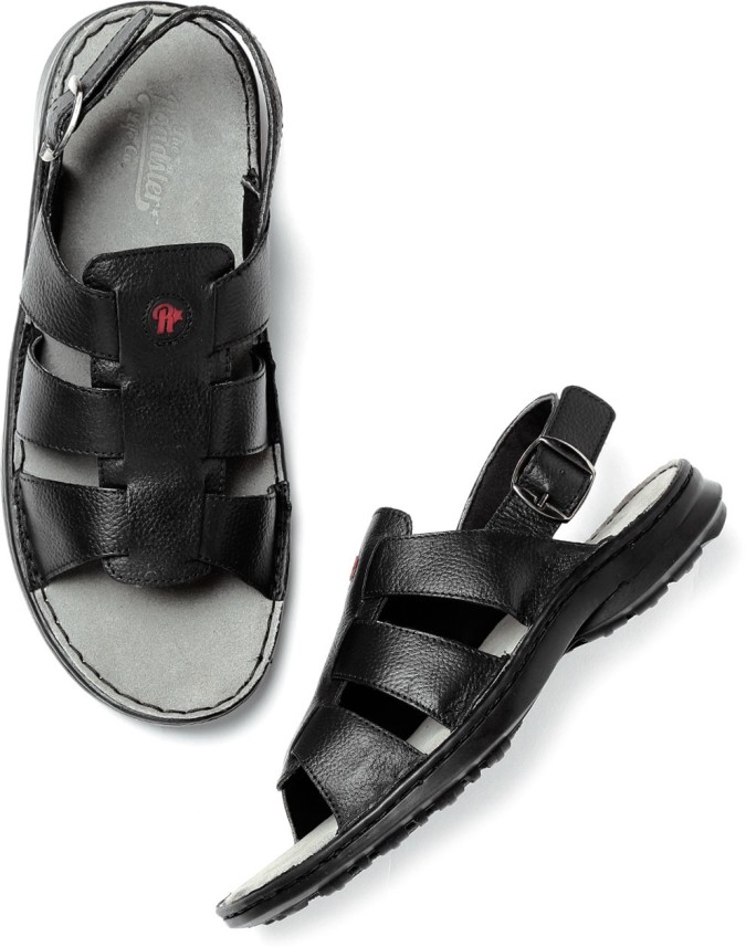 roadster black sandals