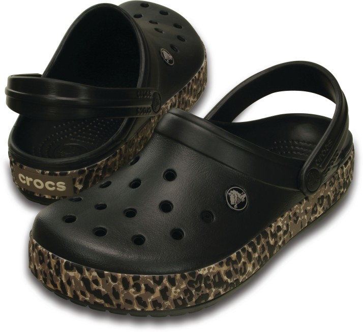 crocs for women black
