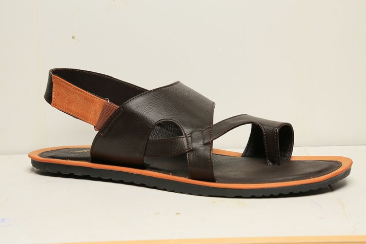 bata leather sandal for man