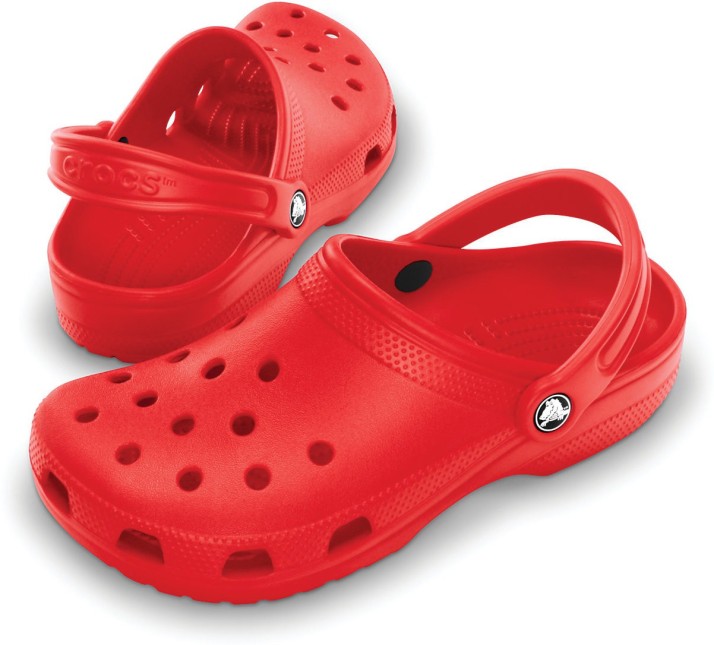 crocs for men red