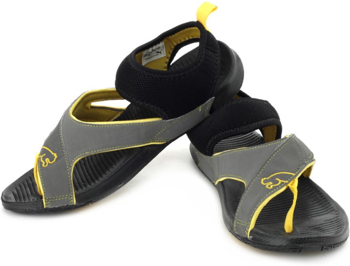 Puma sandals men yellow