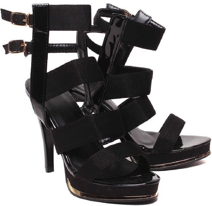 Klaur Melbourne Women Black Heels - Buy 