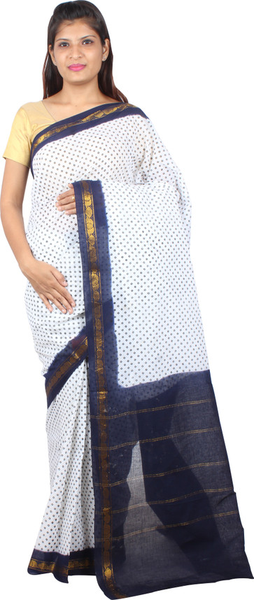 Connectshop Woven Sungudi Cotton Blend 