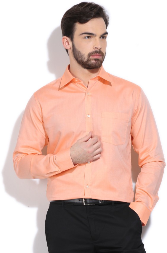 light orange shirt mens