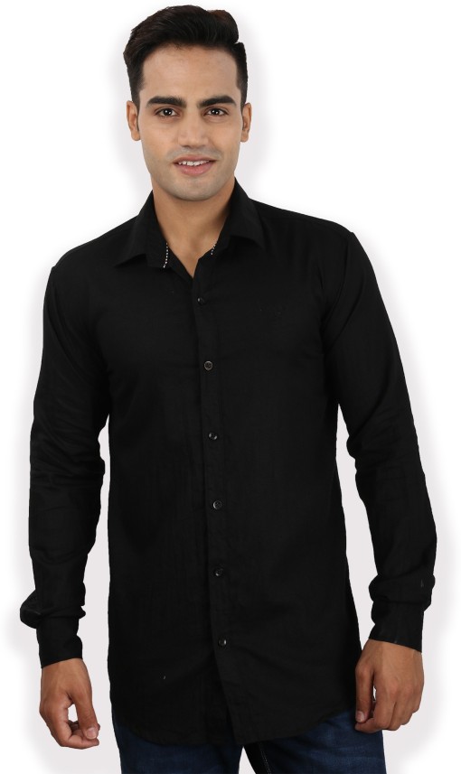 plain black shirt online