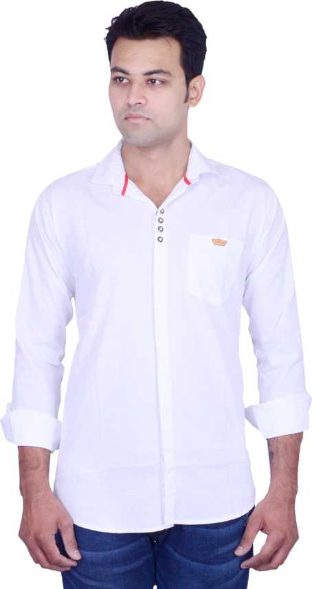 La Milano Men Solid Casual White Shirt Buy White La Milano Men Solid Casual White Shirt Online At Best Prices In India Flipkart Com flipkart
