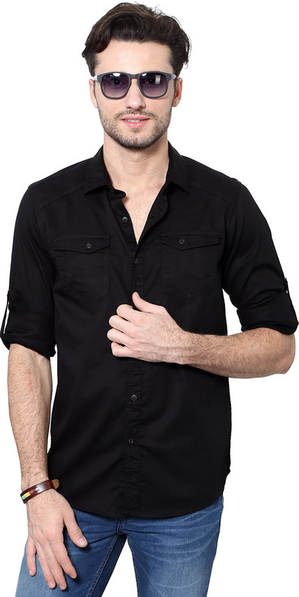 SF Jeans by Pantaloons Men Solid Formal 
