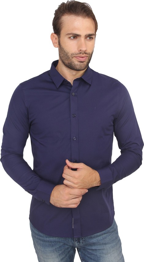 calvin klein purple shirt