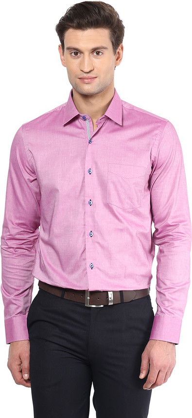 GIVO Men Solid Casual Pink Shirt - Buy 