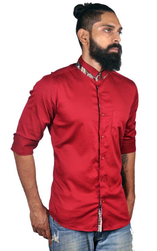 cherry red shirt